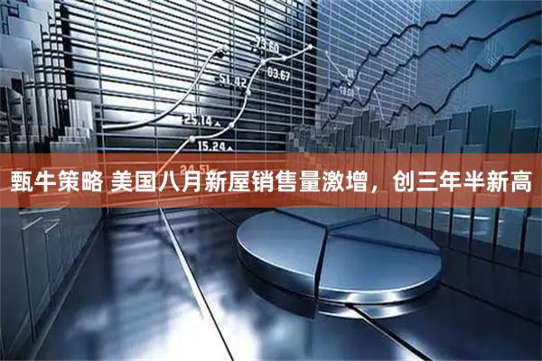甄牛策略 美国八月新屋销售量激增，创三年半新高